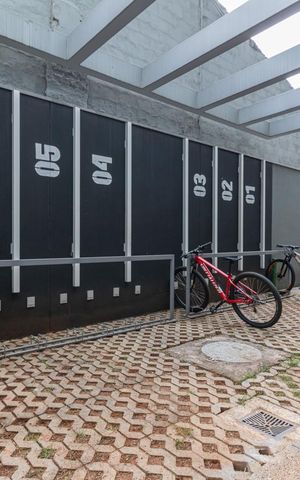 Studio para alugar com 20m², 1 quarto e sem vaga Studio para alugar com 20m², 1 quarto e sem vagaÁrea comum - Bicicletário
