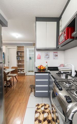 Apartamento para alugar com 38m², 2 quartos e sem vaga Apartamento para alugar com 38m², 2 quartos e sem vagaCozinha