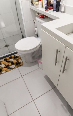 Apartamento para alugar com 38m², 2 quartos e sem vaga Apartamento para alugar com 38m², 2 quartos e sem vagaBanheiro