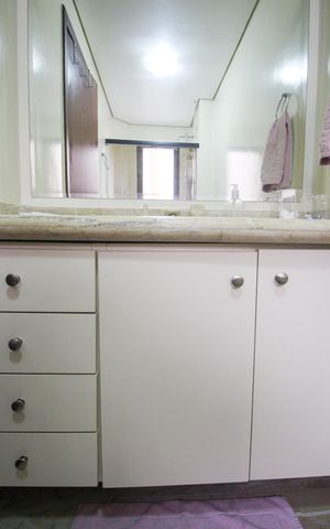 Apartamento à venda com 198m², 3 quartos e 4 vagasBanheiro da Suíte 3