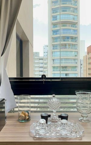 Studio para alugar com 40m², 1 quarto e 1 vaga Studio para alugar com 40m², 1 quarto e 1 vagaCozinha