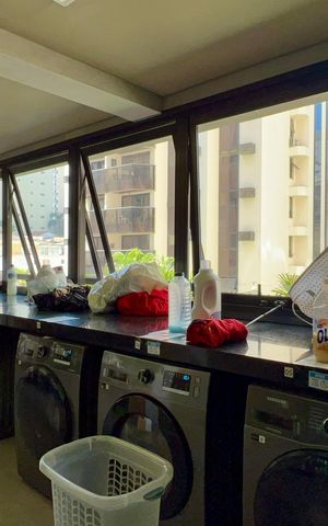 Studio para alugar com 40m², 1 quarto e 1 vaga Studio para alugar com 40m², 1 quarto e 1 vagaLavanderia