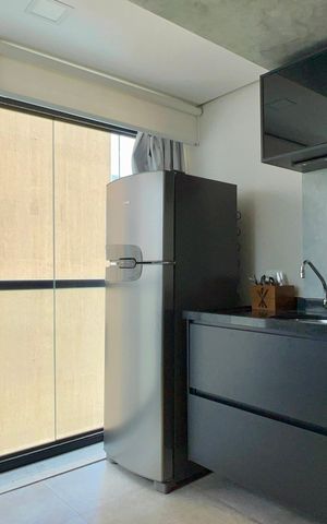 Studio para alugar com 40m², 1 quarto e 1 vaga Studio para alugar com 40m², 1 quarto e 1 vagaCozinha