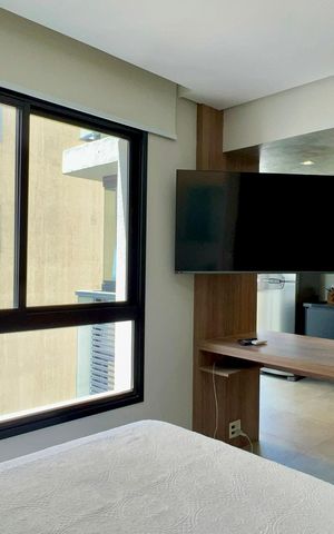 Studio para alugar com 40m², 1 quarto e 1 vaga Studio para alugar com 40m², 1 quarto e 1 vagaQuarto