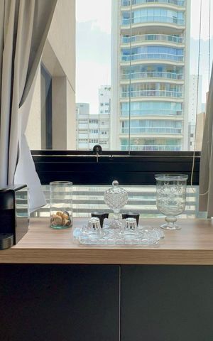 Studio para alugar com 40m², 1 quarto e 1 vaga Studio para alugar com 40m², 1 quarto e 1 vagaCozinha