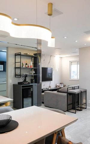 Apartamento à venda com 70m², 2 quartos e 2 vagasSala