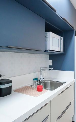 Apartamento à venda com 70m², 2 quartos e 2 vagasCozinha e área de serviço