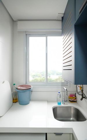 Apartamento à venda com 70m², 2 quartos e 2 vagasCozinha e área de serviço