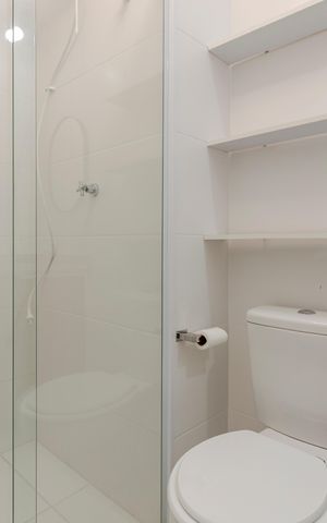 Studio para alugar com 24m², 1 quarto e sem vagaBanheiro