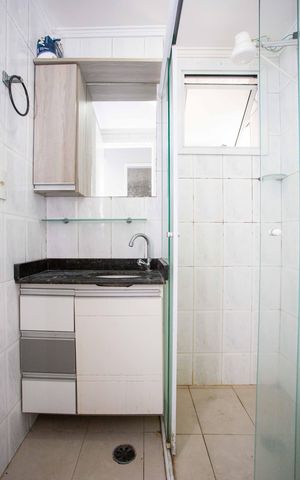 Apartamento para alugar com 75m², 3 quartos e 1 vagaBanheiro Social