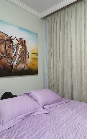 Casa de condomínio para alugar com 60m², 2 quartos e 1 vagaQuarto 1