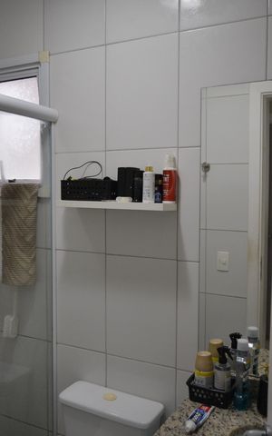 Apartamento à venda com 100m², 3 quartos e 2 vagasBanheiro Social