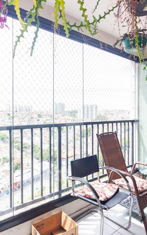 Apartamento à venda com 47m², 2 quartos e 1 vagaVaranda 
