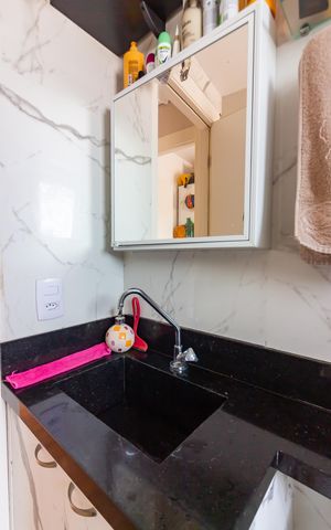 Apartamento à venda com 47m², 2 quartos e 1 vagaBanheiro