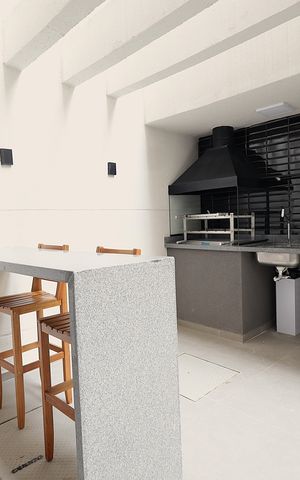 Apartamento à venda com 17m², 1 quarto e sem vagaÁrea comum - Churrasqueira
