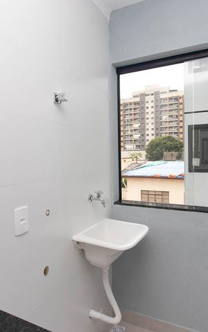 Apartamento para alugar com 46m², 2 quartos e 1 vaga Apartamento para alugar com 46m², 2 quartos e 1 vagaCozinha e Área de Serviço