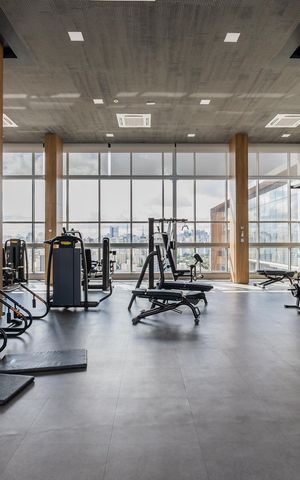 Studio para alugar com 40m², 1 quarto e 1 vagaAcademia