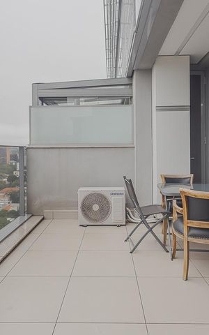 Studio para alugar com 40m², 1 quarto e 1 vagaVaranda