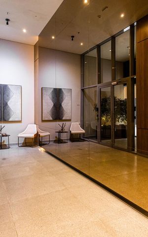 Studio para alugar com 40m², 1 quarto e 1 vagaHall social