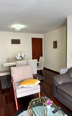 Apartamento à venda com 90m², 3 quartos e 2 vagas Apartamento à venda com 90m², 3 quartos e 2 vagasSala