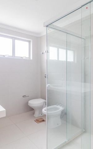 Apartamento à venda com 216m², 3 quartos e 4 vagasBanheiro da Suíte