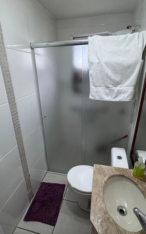 Casa para alugar com 150m², 2 quartos e 2 vagas Casa para alugar com 150m², 2 quartos e 2 vagasBanheiro de Serviço