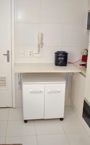 Apartamento para alugar com 128m², 4 quartos e 2 vagasCozinha - Armários