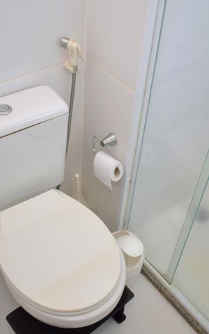 Apartamento para alugar com 128m², 4 quartos e 2 vagasBanheiro da Suíte 3