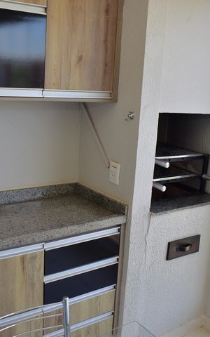 Apartamento para alugar com 128m², 4 quartos e 2 vagasVaranda gourmet