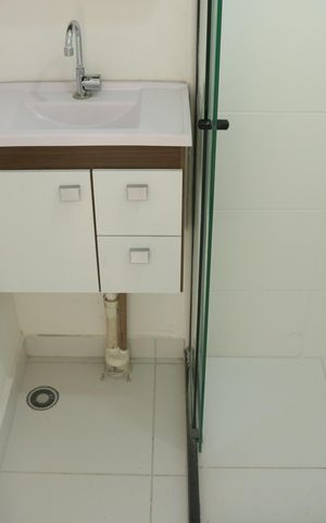 Apartamento para alugar com 36m², 2 quartos e sem vagaBanheiro Social