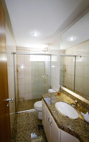 Apartamento para alugar com 114m², 3 quartos e 2 vagasBanheiro Social