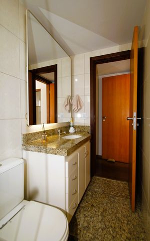 Apartamento para alugar com 114m², 3 quartos e 2 vagasBanheiro Social