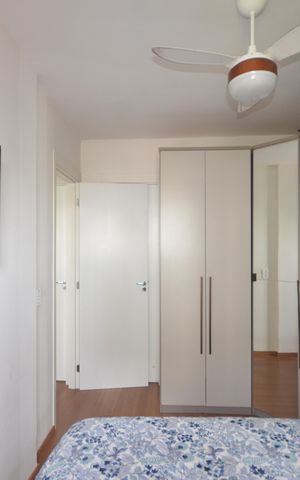 Apartamento para alugar com 55m², 2 quartos e 1 vagaQuarto 1 Suite