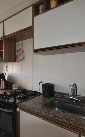 Apartamento para alugar com 55m², 2 quartos e 1 vagaCozinha e Área de Serviço