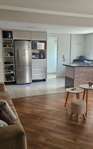 Apartamento à venda com 68m², 1 quarto e 2 vagas