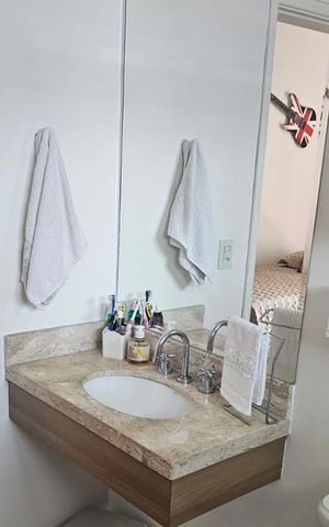 Apartamento à venda com 68m², 1 quarto e 2 vagas