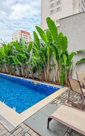 Apartamento para alugar com 29m², 1 quarto e sem vaga Apartamento para alugar com 29m², 1 quarto e sem vagaÁrea comum - Piscina