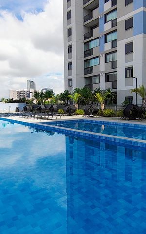 Apartamento à venda com 53m², 2 quartos e 1 vaga Apartamento à venda com 53m², 2 quartos e 1 vagaPiscina