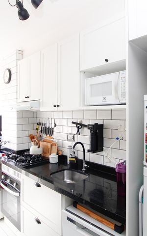 Apartamento à venda com 31m², 1 quarto e sem vaga Apartamento à venda com 31m², 1 quarto e sem vagaCozinha