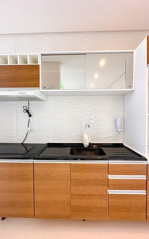 Apartamento para alugar com 64m², 2 quartos e 1 vagaCozinha