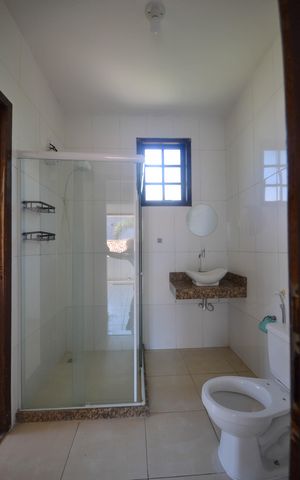 Casa para alugar com 190m², 4 quartos e 1 vaga Casa para alugar com 190m², 4 quartos e 1 vagaBanheiro da Suíte