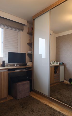 Apartamento à venda com 54m², 2 quartos e 1 vagaQuarto