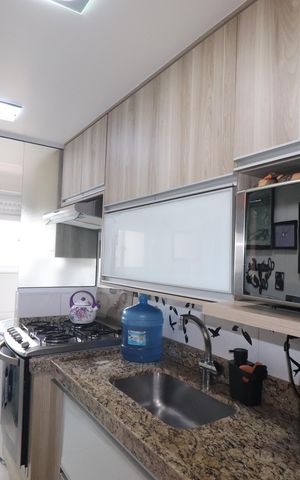 Apartamento à venda com 54m², 2 quartos e 1 vagaCozinha