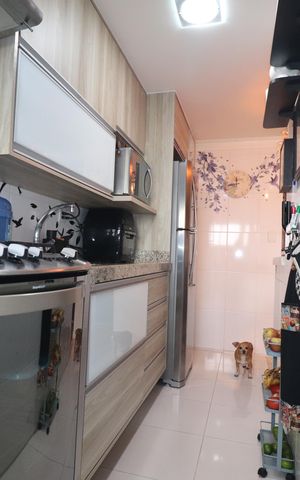 Apartamento à venda com 54m², 2 quartos e 1 vagaCozinha