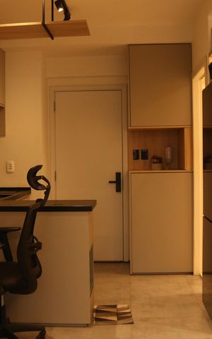 Studio à venda com 36m², 1 quarto e sem vagaSala/Cozinha
