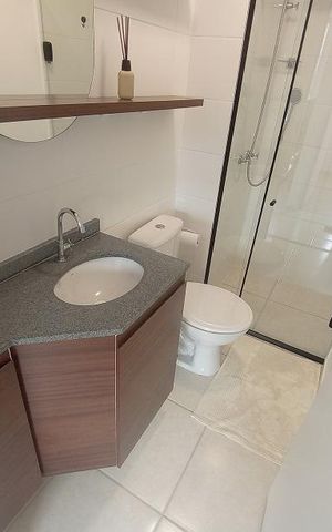 Apartamento à venda com 57m², 3 quartos e 1 vaga Apartamento à venda com 57m², 3 quartos e 1 vagaBanheiro
