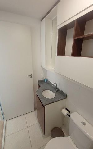 Apartamento à venda com 57m², 3 quartos e 1 vaga Apartamento à venda com 57m², 3 quartos e 1 vagaBanheiro