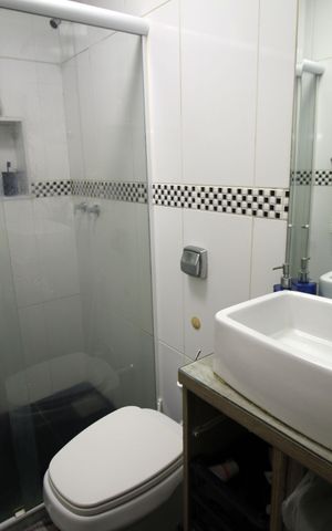 Apartamento à venda com 119m², 2 quartos e 3 vagasBanheiro 1