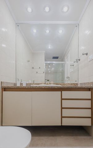 Apartamento para alugar com 108m², 3 quartos e 1 vagaBanheiro Social