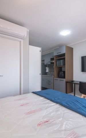 Studio à venda com 27m², 1 quarto e sem vagaQuarto